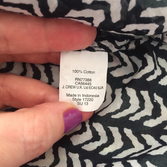 💋2/$25💋 NWT Ann Taylor Strapless Black + White - Picture 7 of 7